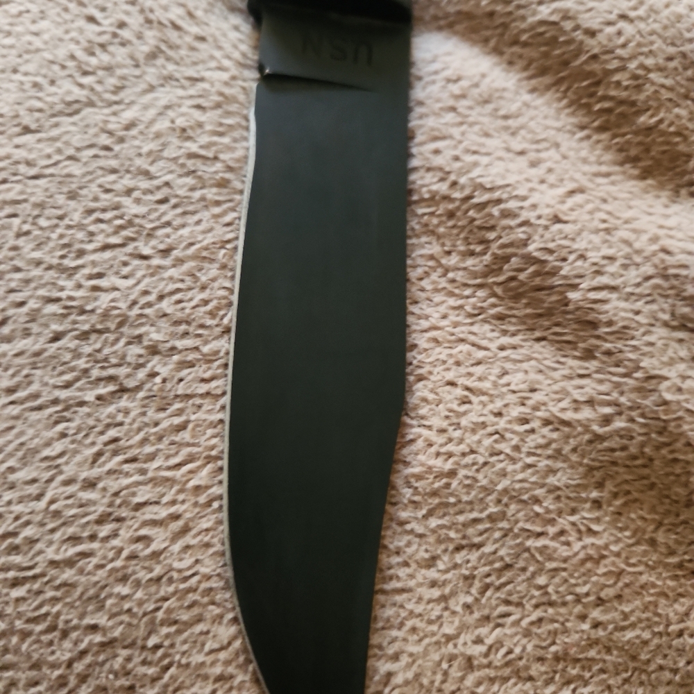 1940 Colonial mark 1 USN knife with original leather sheath - Picture 4 of 12
